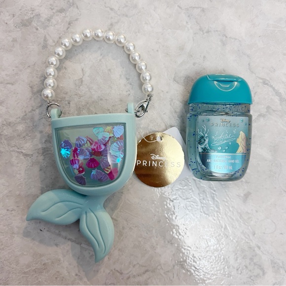 BBW Disney Princess Ariel Hand Sanitizer and Holder BRAND NEW - Picture 2 of 2